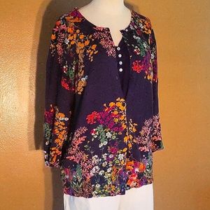 floral cardigan